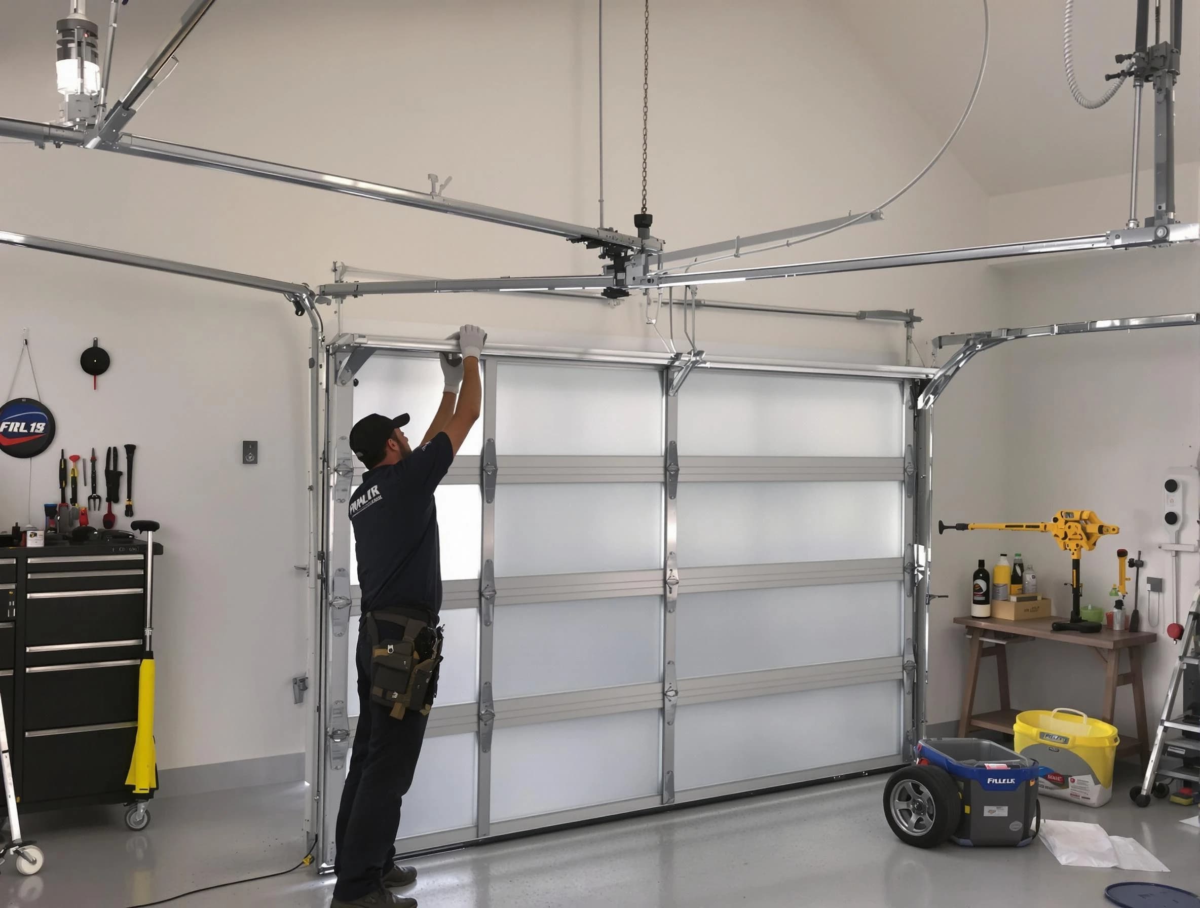 Doraville Garage Door Repair certified team performing precision garage door installation in Doraville