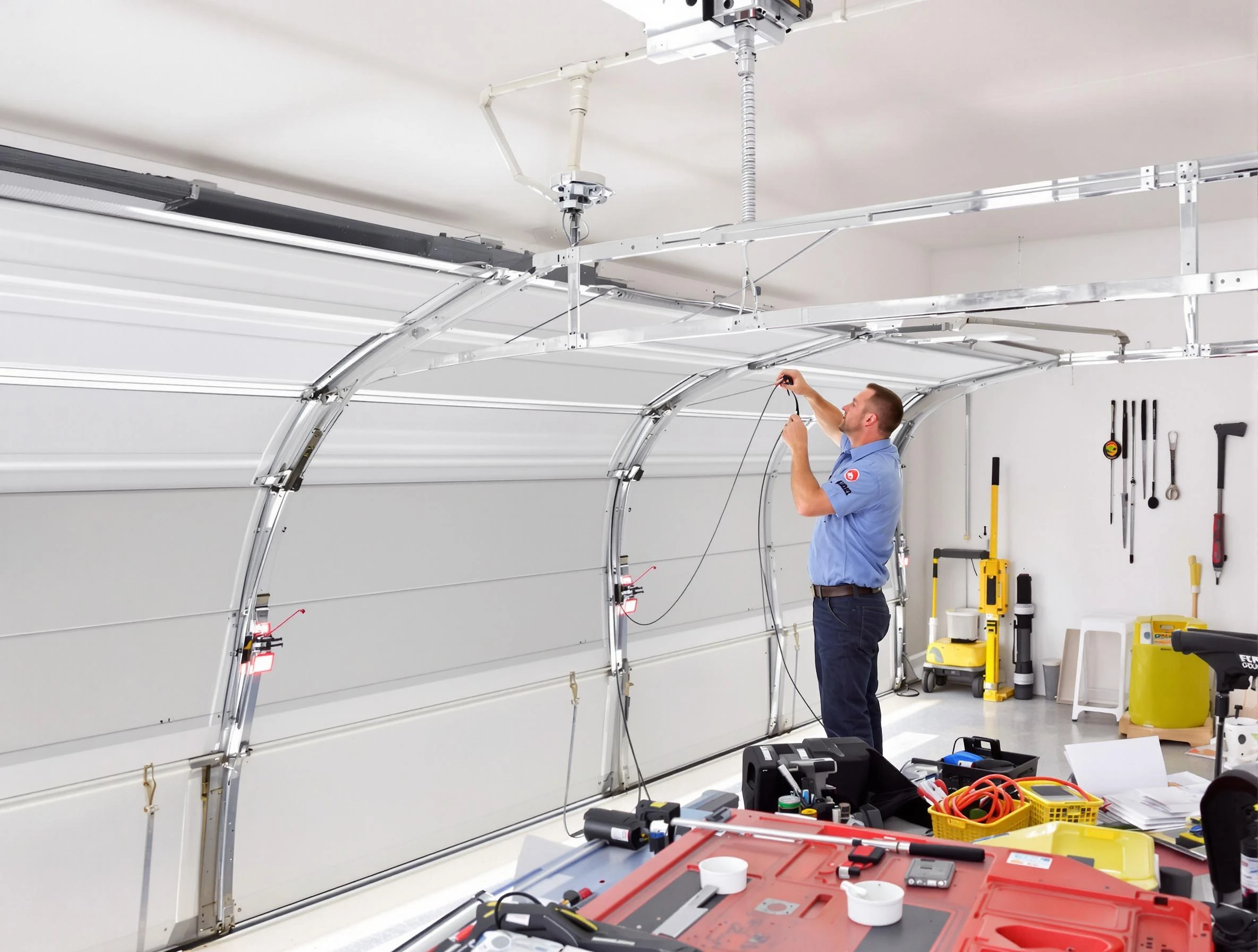 Garage door cable repair service by Doraville Garage Door Repair in Doraville
