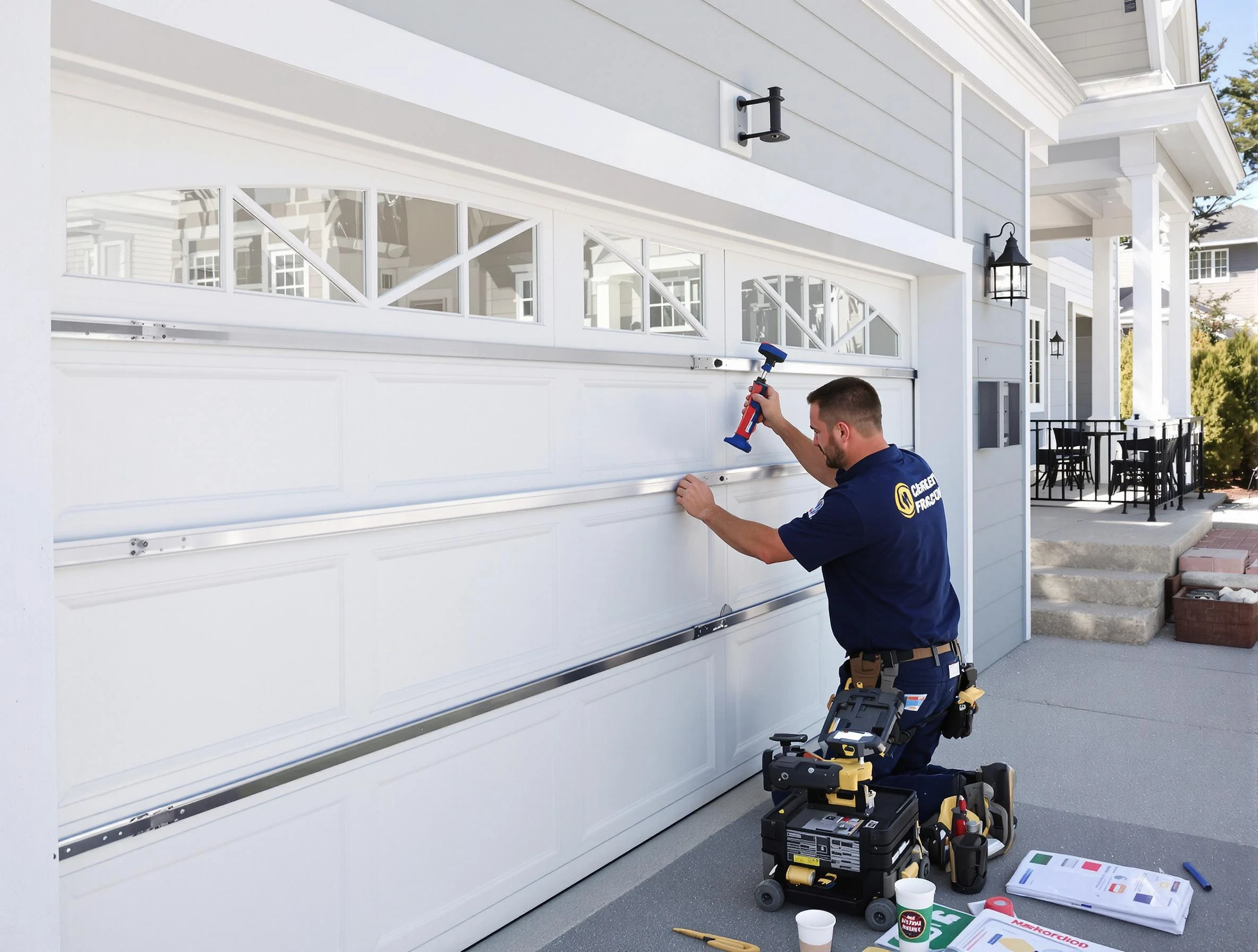 Professional garage door installation by Doraville Garage Door Repair in Doraville