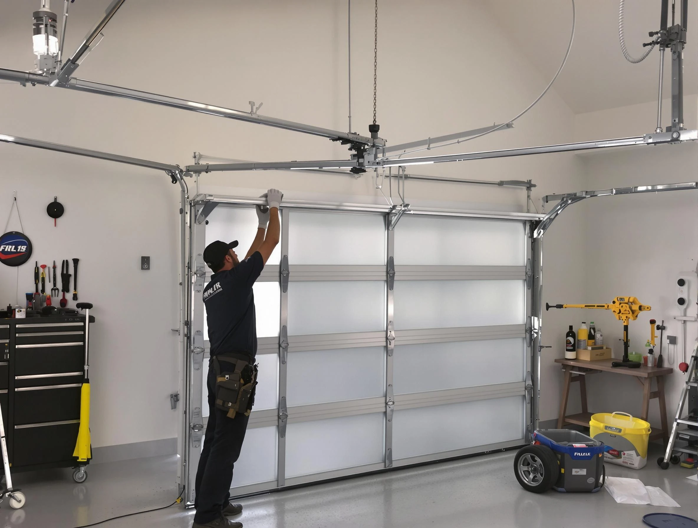 Doraville Garage Door Repair certified team performing precision garage door installation in Doraville